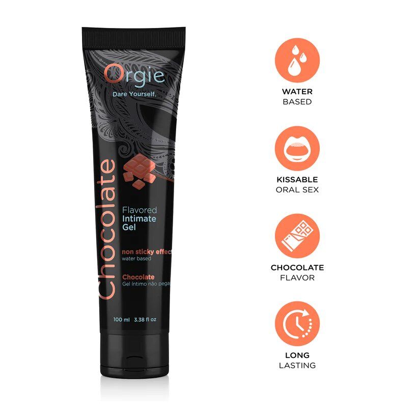 lubrificante vaginale cioccolato flavor 100ml orgie