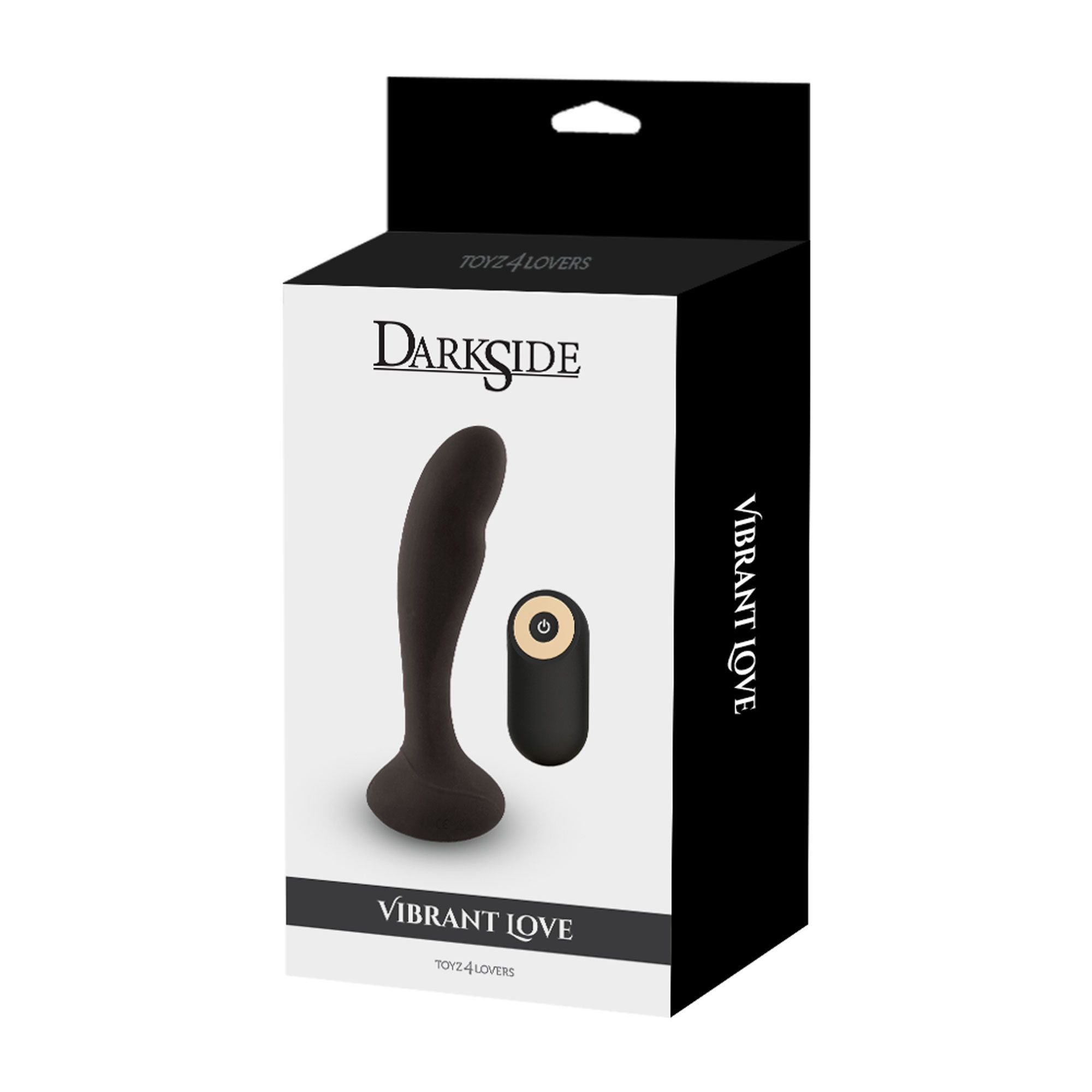 vibratore e stimolatore prostata vibrant love toyz4lovers confezione