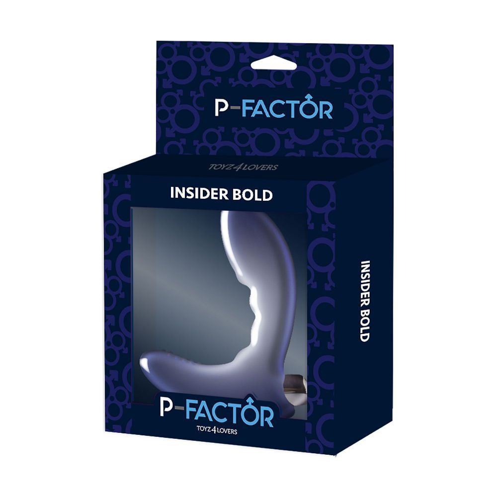 vibratore e stimolatore prostata insider bold toyz4lovers confezione
