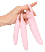 divaricatori vaginali trainers set sweet smile confronto con mano