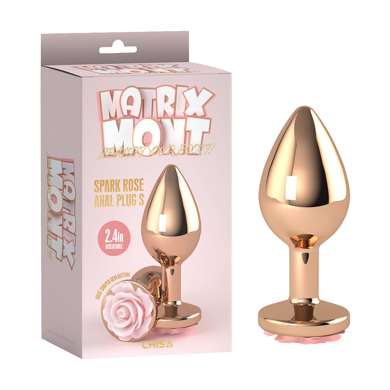 plug anale spark rose s chisa scatola