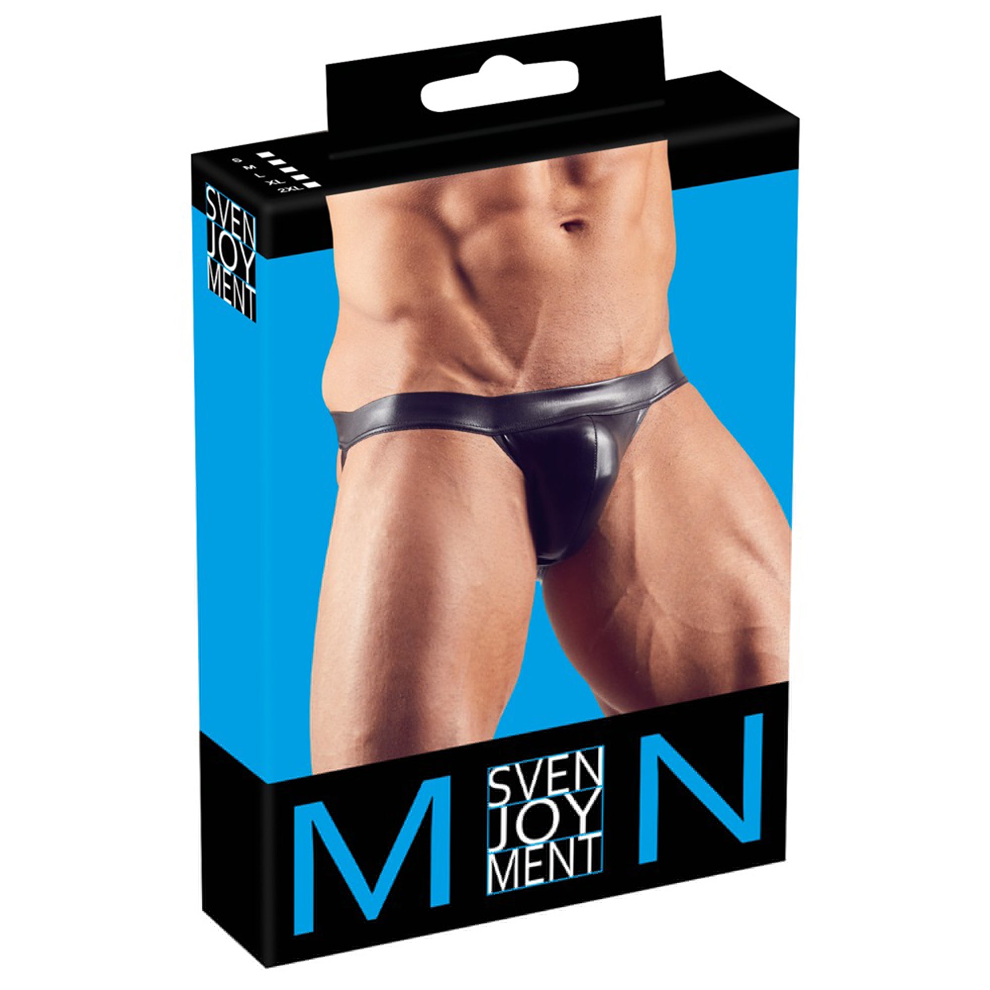 intimo uomo sexy jock nero l svenjoyment scatola
