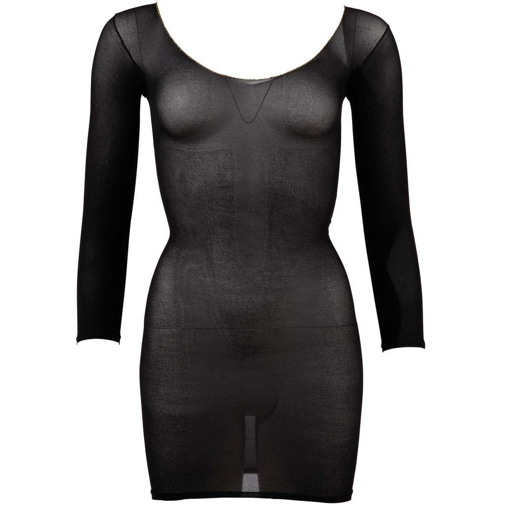 mini abito sexy dreamy nero sl mandy mistery