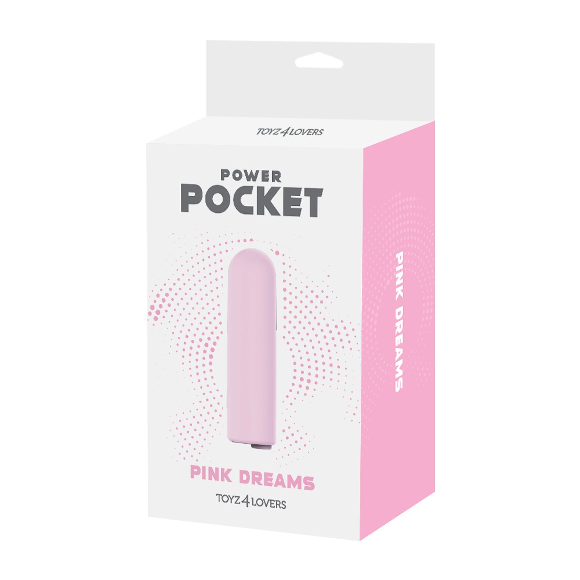 mini vibratore pink dreams toyz4lovers confezione