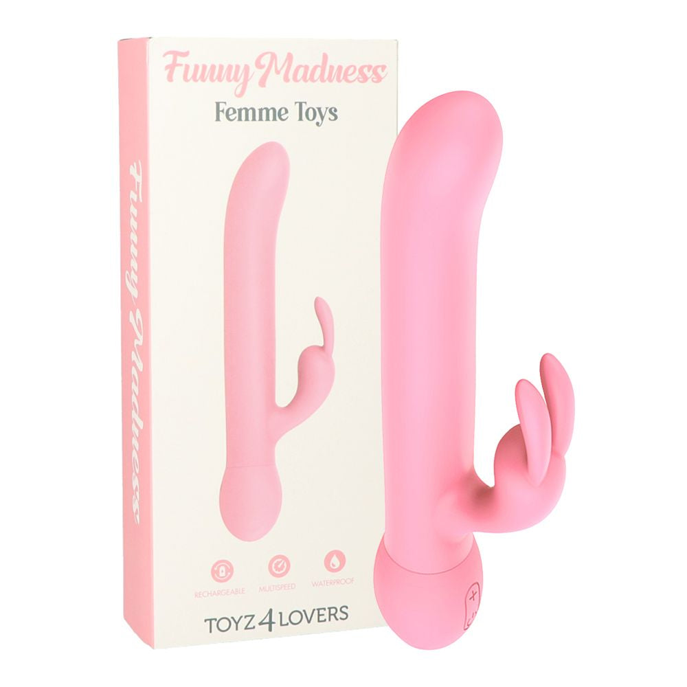 vibratore rabbit funny madness toyz4lovers