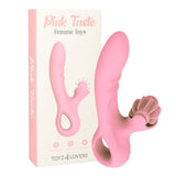 vibratore rabbit pink taste toyz4lovers