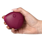 stimolatore a suzione purple instinct toyz4lovers confronto con mano