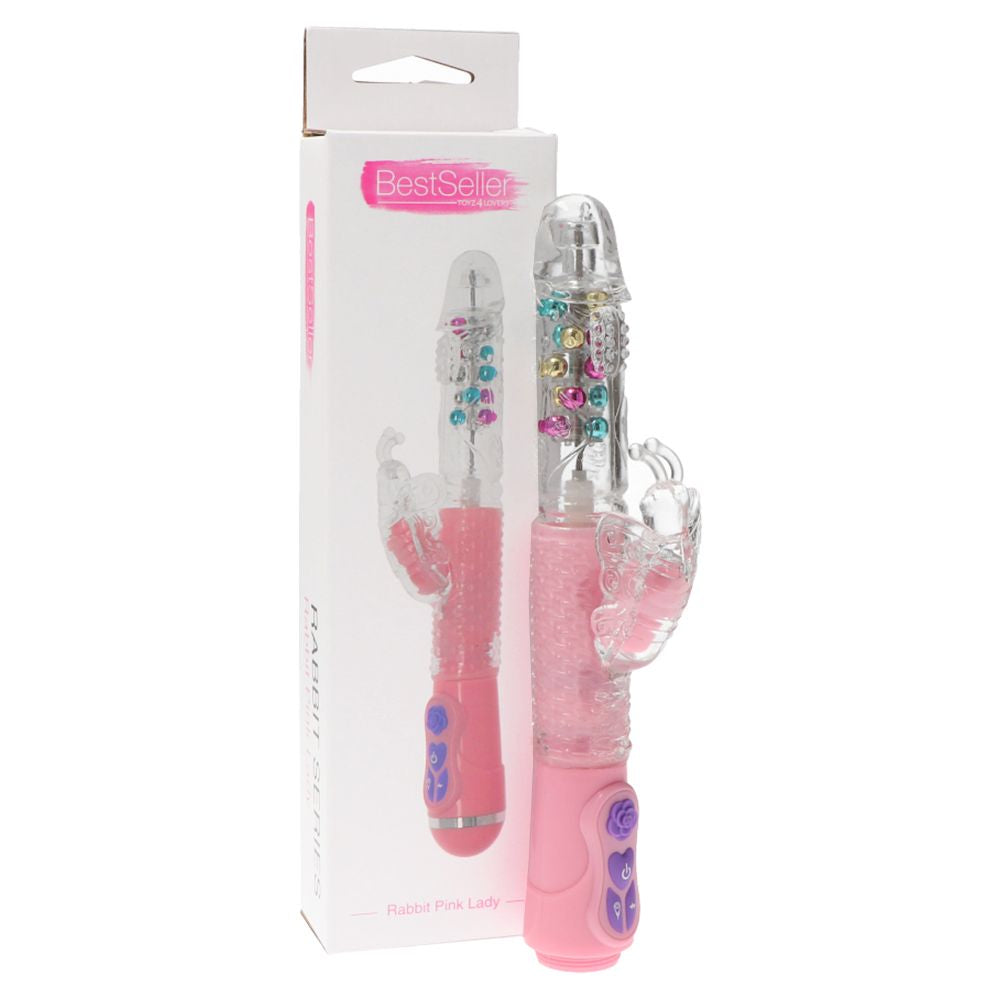 vibratore rabbit pink lady toyz4lovers scatola