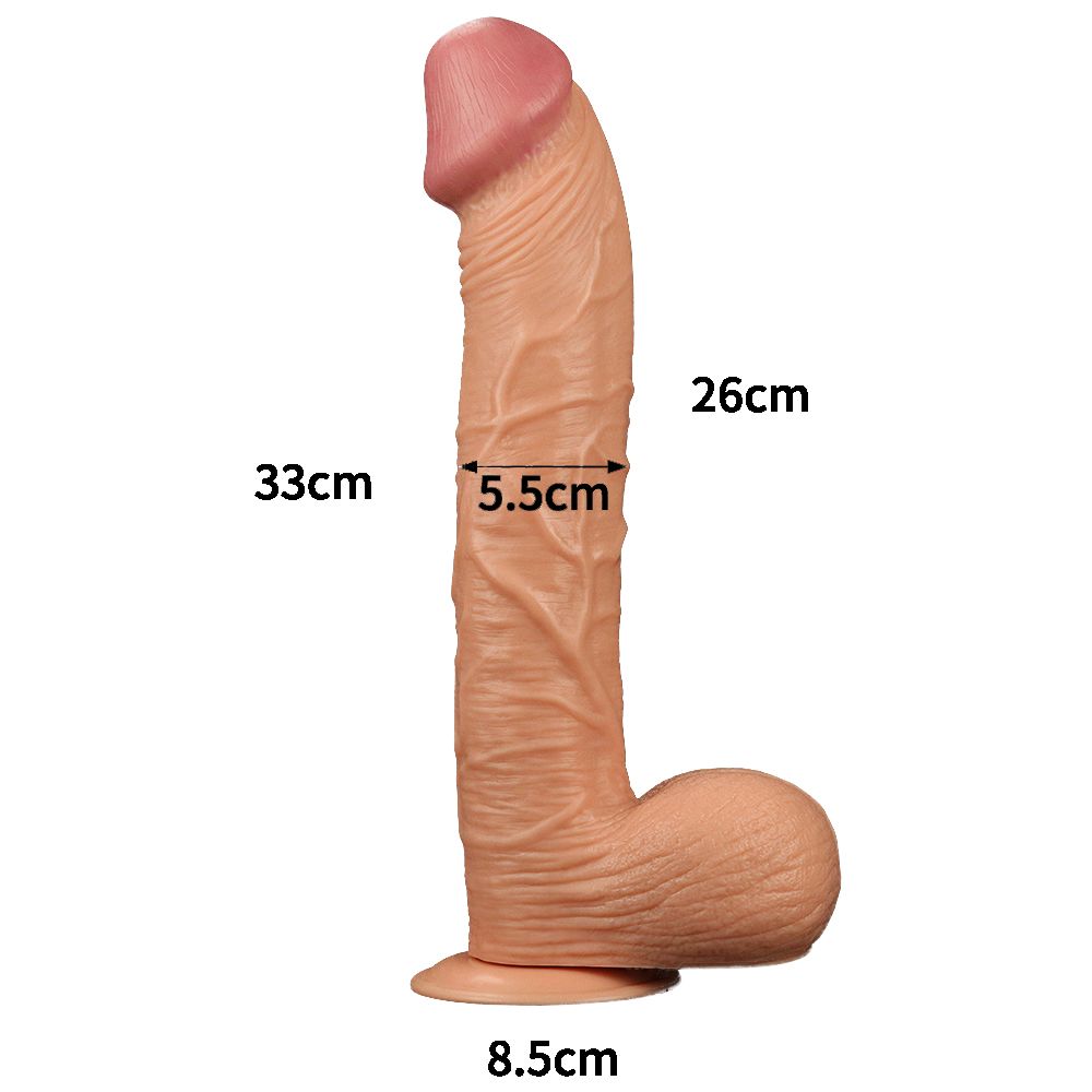 dildo realistico merlin misure
