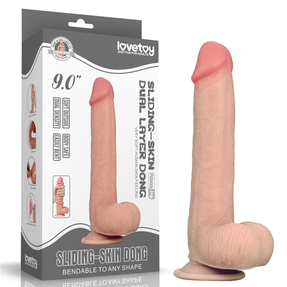 dildo realistico fantasy rosa flesh lovetoy scatola