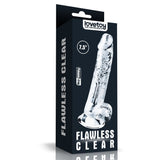 dildo realistico clear ball lovetoy confezione