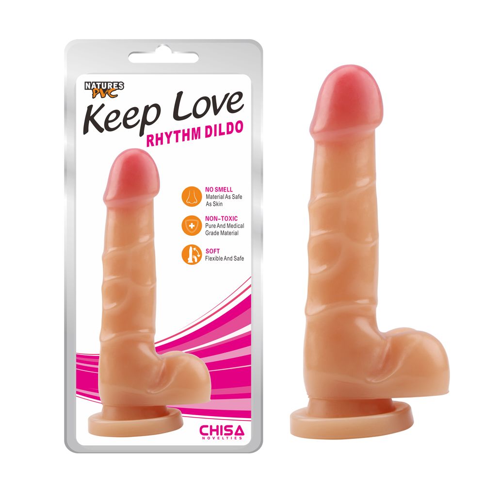 dildo realistico rhythm rosa flesh chisa scatola