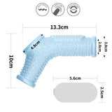 guaina fallica vibrante drip long celeste lovetoy misure