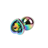 plug anale rainbow heart gem m chisa principale