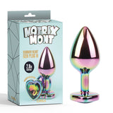 plug anale rainbow heart gem m chisa scatola