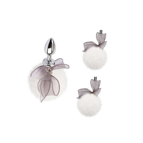 pinzette capezzoli cutesy e plug anale chisa principale