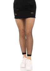 collant sexy industrial footless nero taglia unica leg avenue indossato fronte