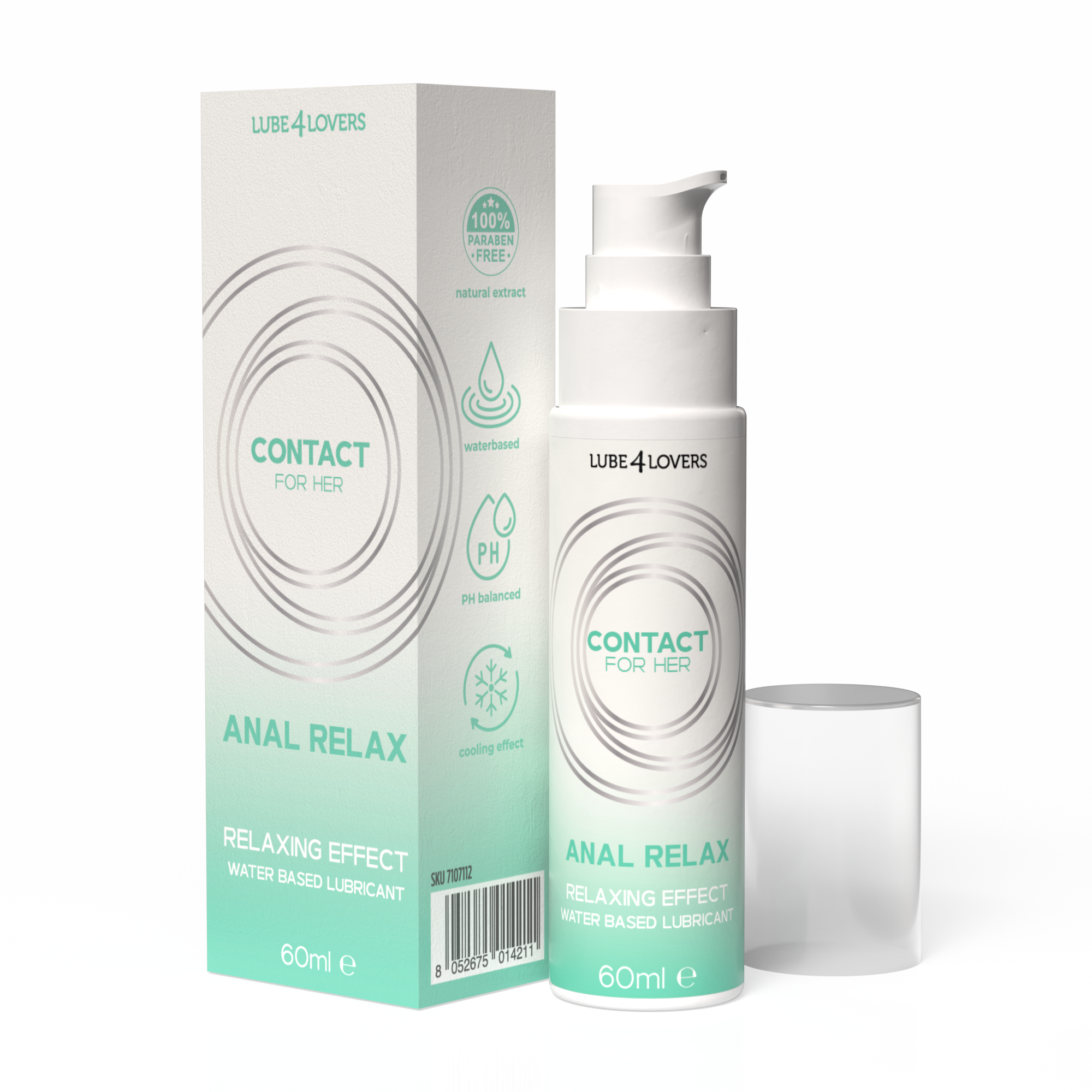 lubrificante anal relax 60ml lube4lovers