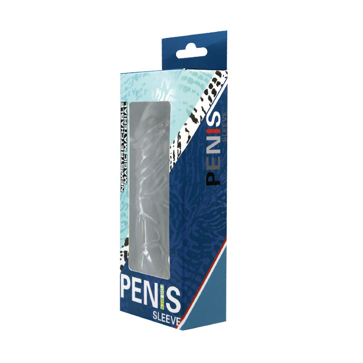 guaina e prolunga pene sleeves extra trasparente baile