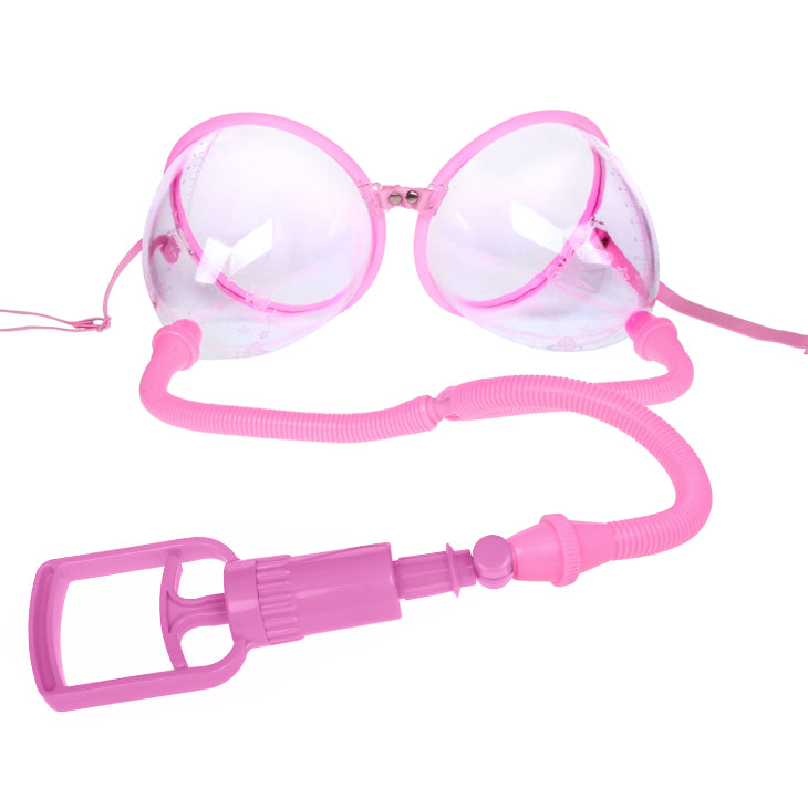 succhia capezzoli breast pump rosa trasparente baile