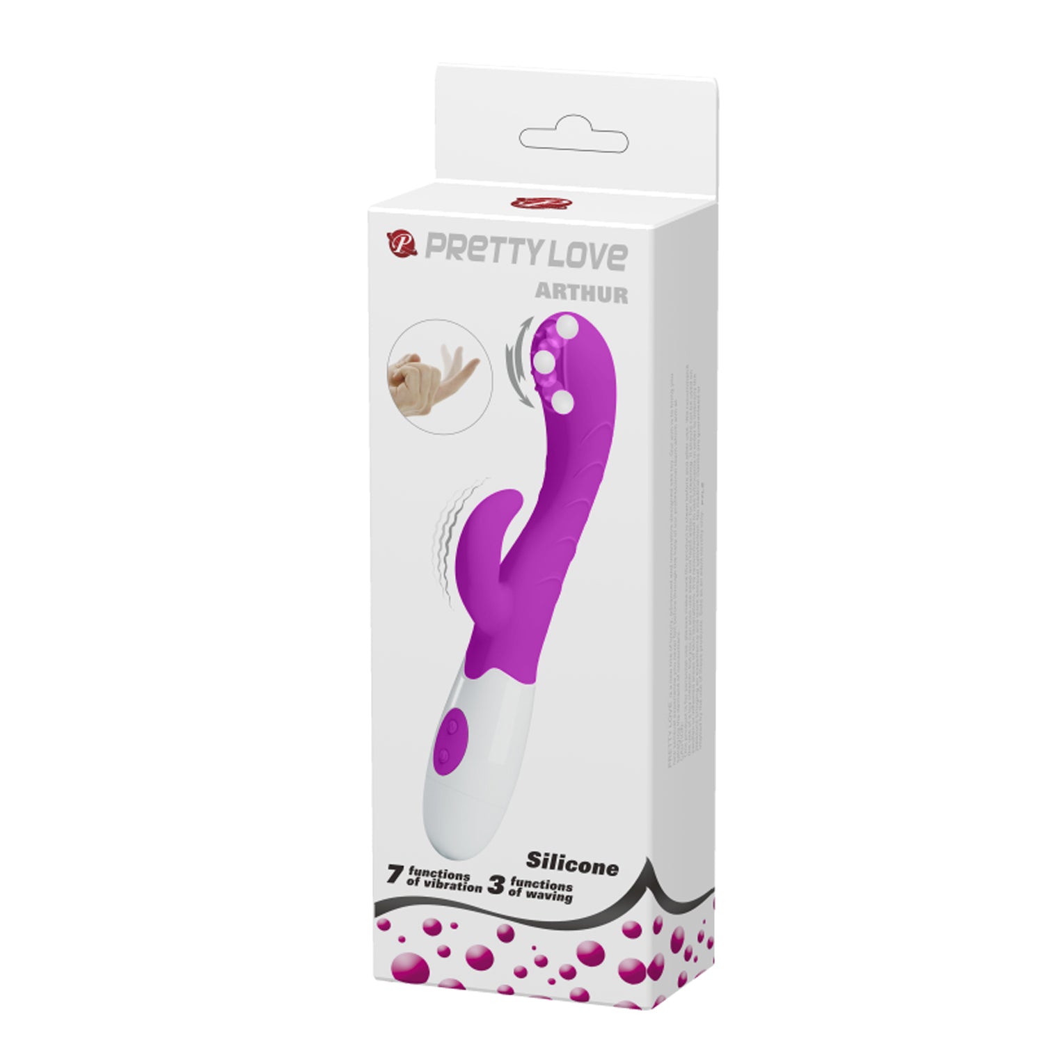 vibratore rabbit arthur fucsia pretty love