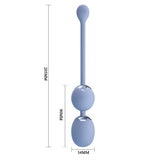 palline vaginali vibranti willie grigio pretty love