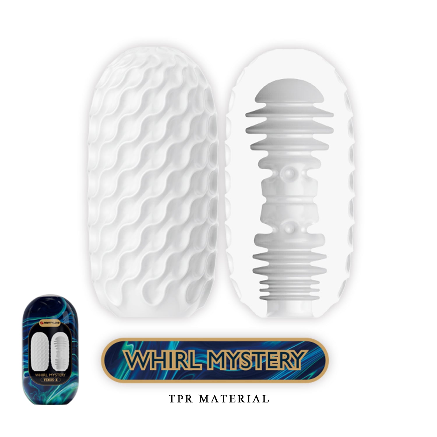 masturbatore whirl mystery venus x bianco pretty love