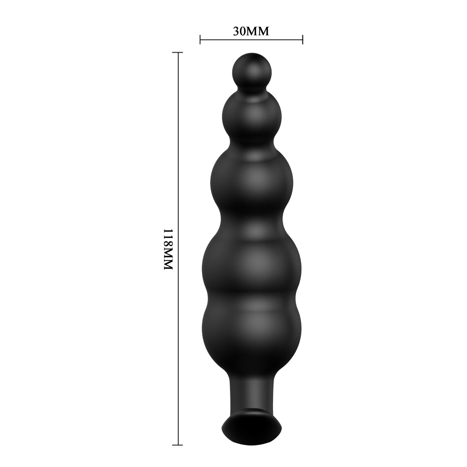 plug anale pine nero pretty love