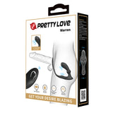 stimolatore prostata warren nero pretty love