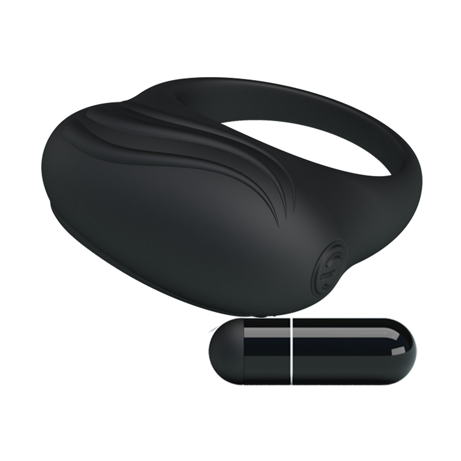 anello vibrante bertran nero pretty love