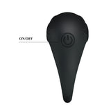 anello vibrante bertran nero pretty love