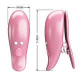 pinzette per capezzoli vibranti cayley rosa pretty love