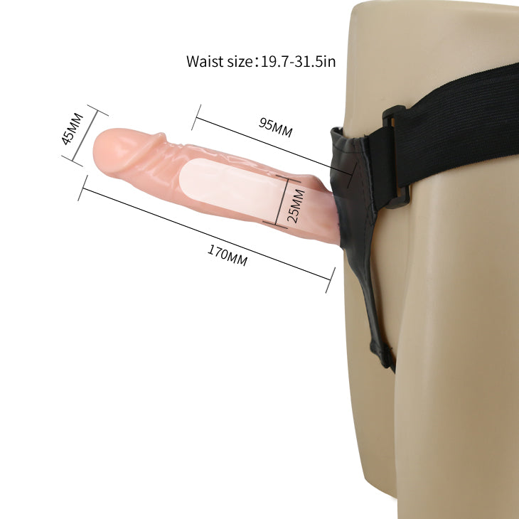 strap on jessica vibrant rosa flesh baile