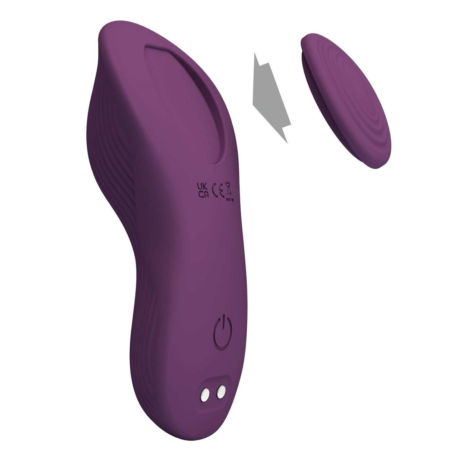 vibratore clitoride mane viola pretty love