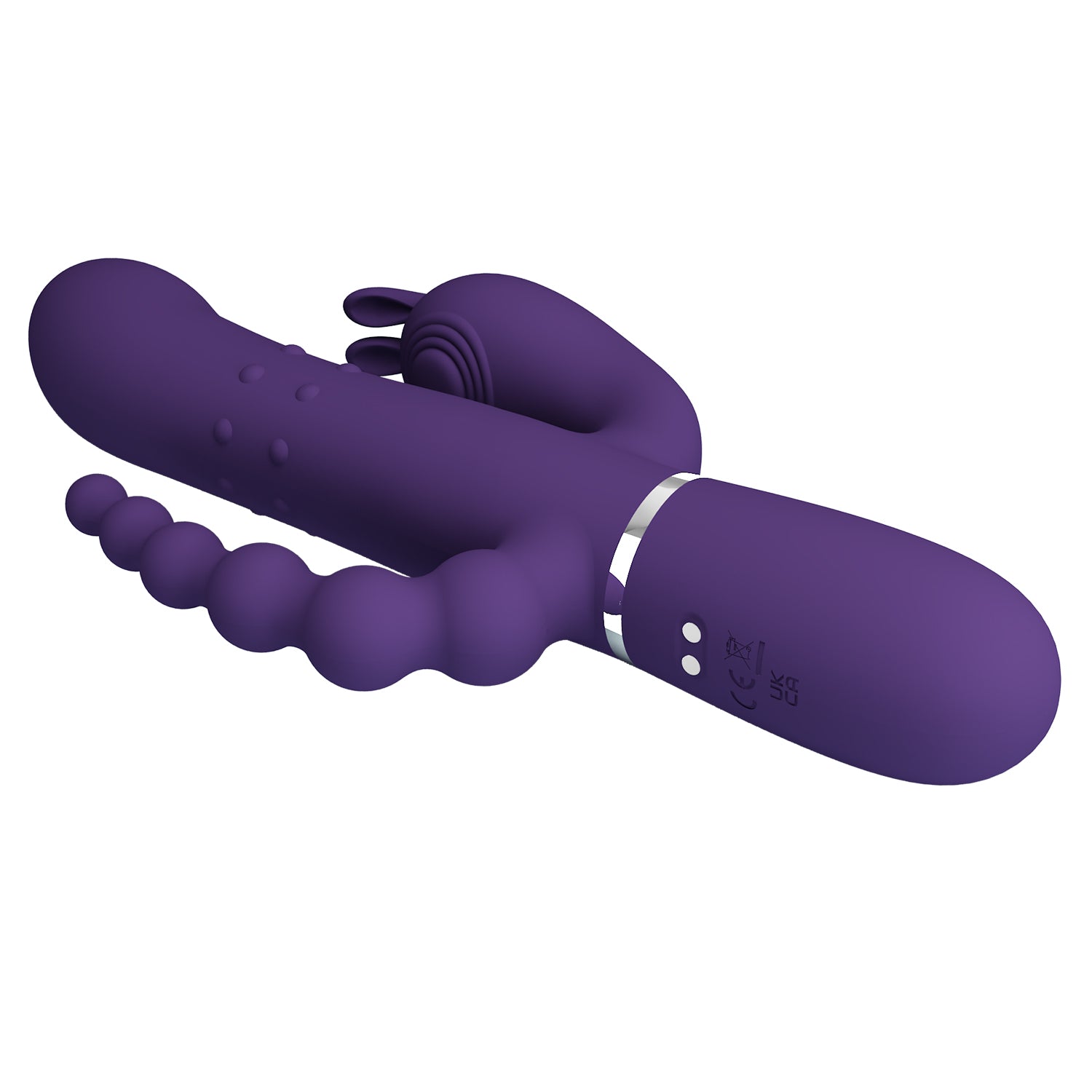 vibratore tripla stimolazione cammy viola pretty love