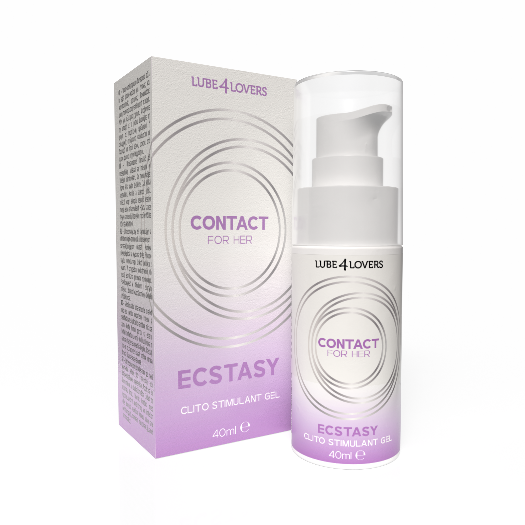 eccitante donna ecstasy 40ml lube4lovers
