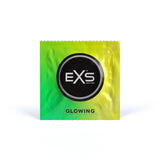 preservativi fluorescenti glow in the dark 100pz exs