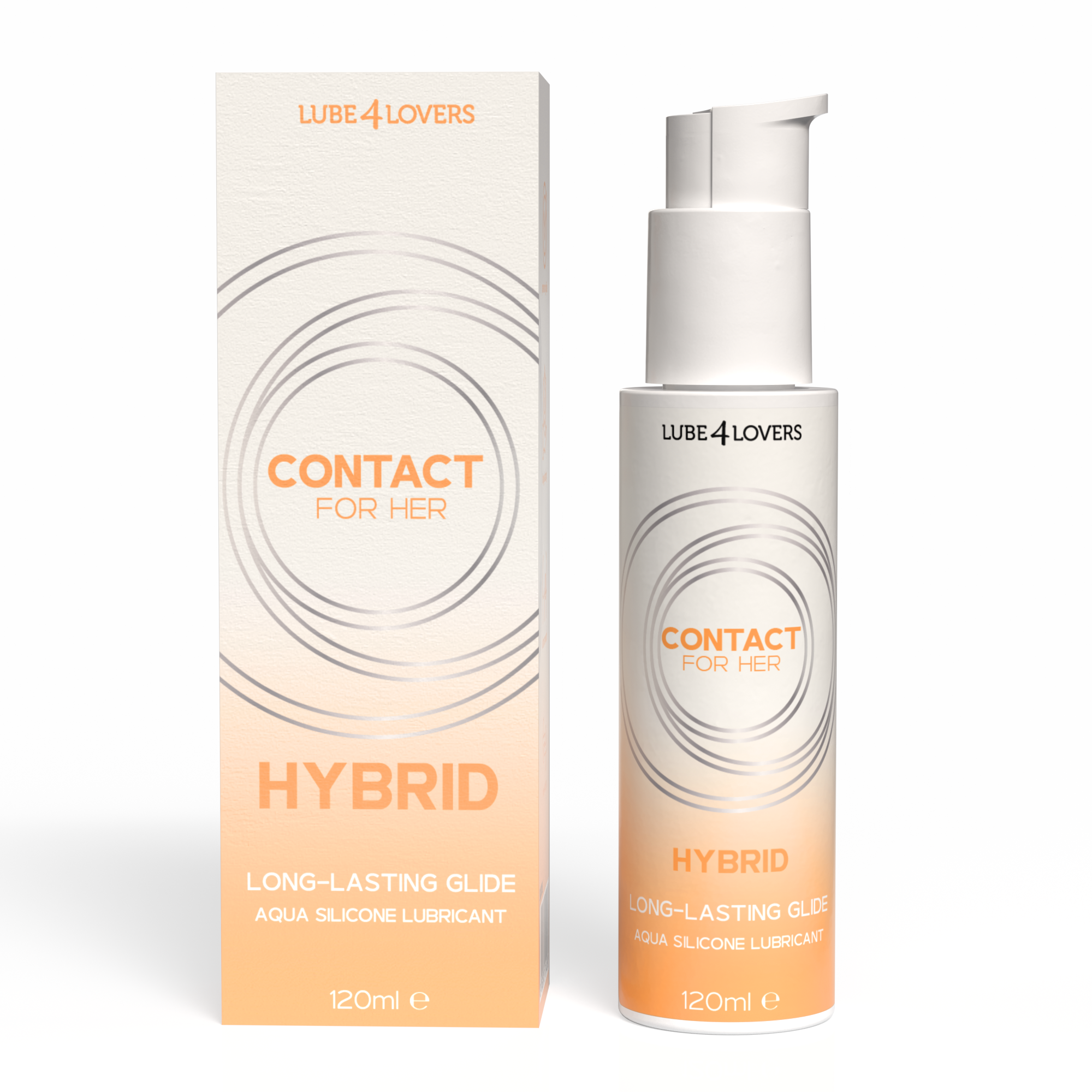 lubrificante anale hybrid 120ml lube4lovers