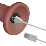 vibratore realistico power cock smooth rosa flesh lovetoy