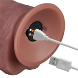 vibratore realistico power cock silken rosa flesh lovetoy