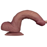 vibratore realistico power cock silken rosa flesh lovetoy