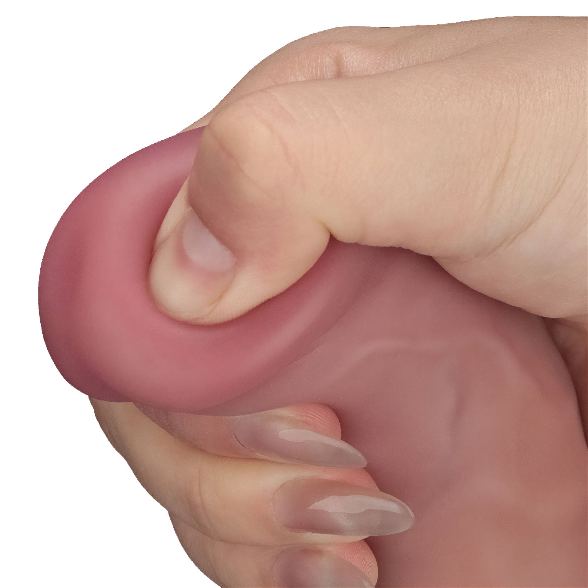 vibratore realistico power cock silken rosa flesh lovetoy