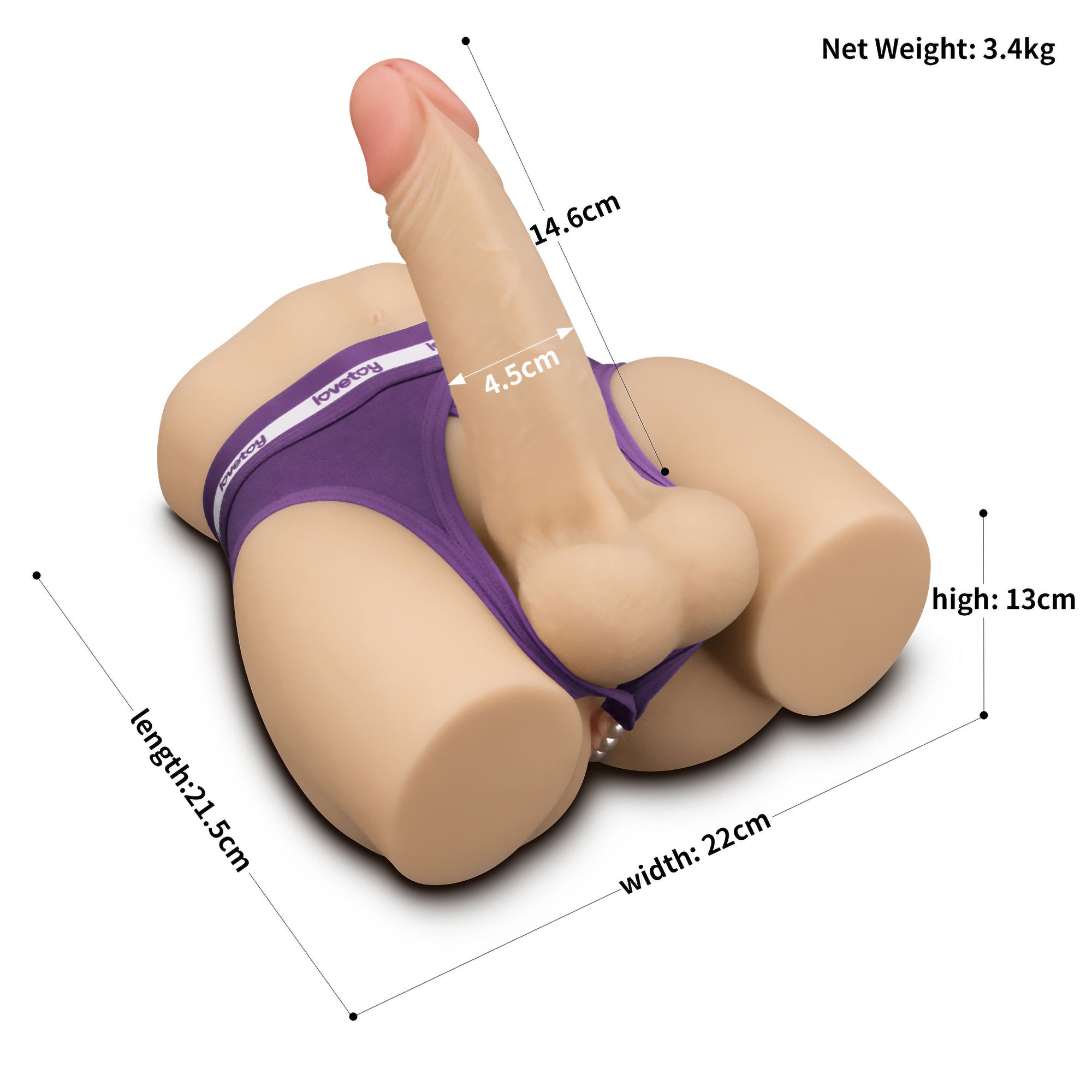 masturbatore riley wild rosa flesh lovetoy