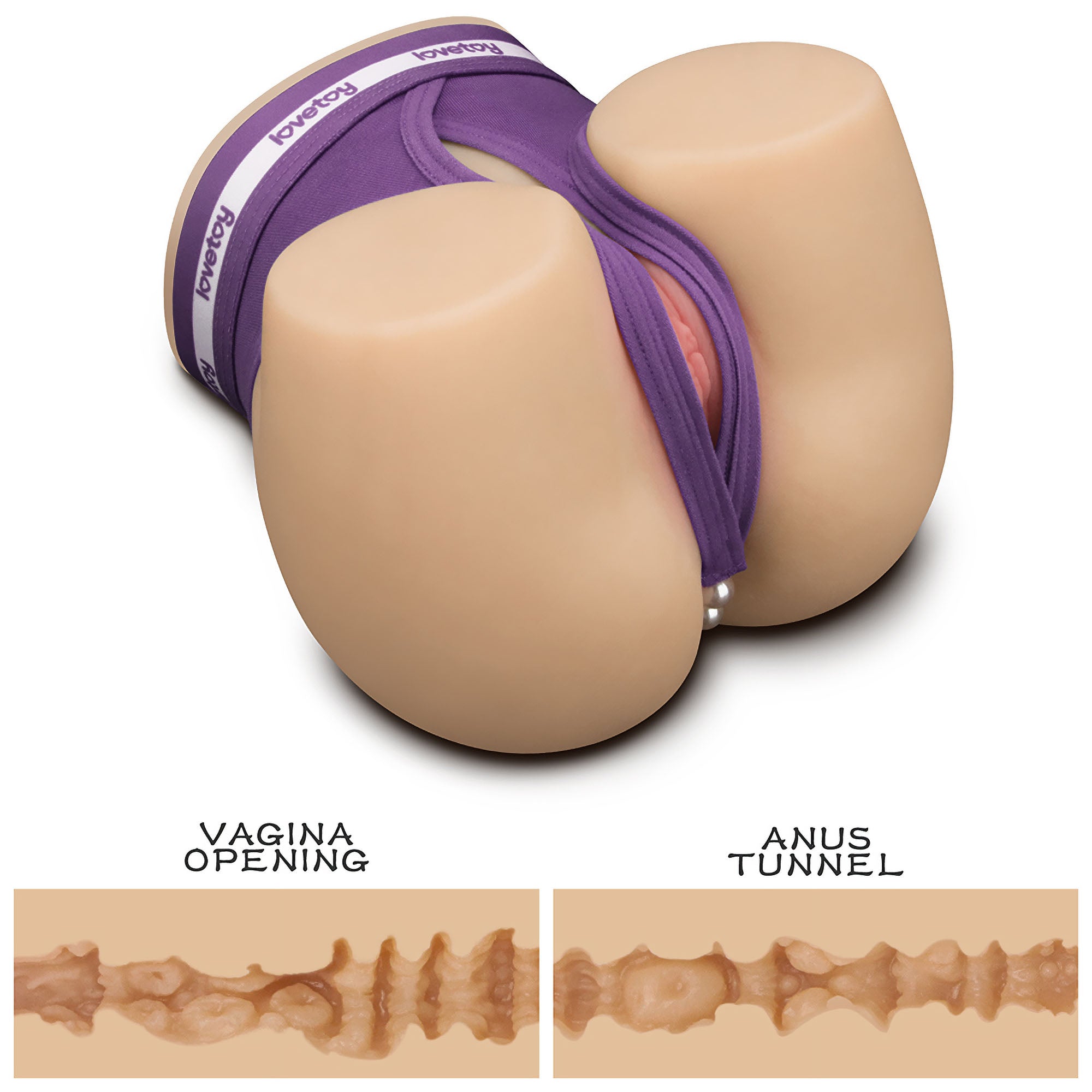 vagina artificiale sensation pulse lola amber flesh lovetoy