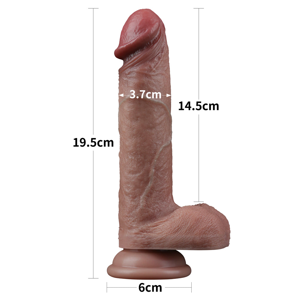 dildo realistico satin lovetoy dimensioni