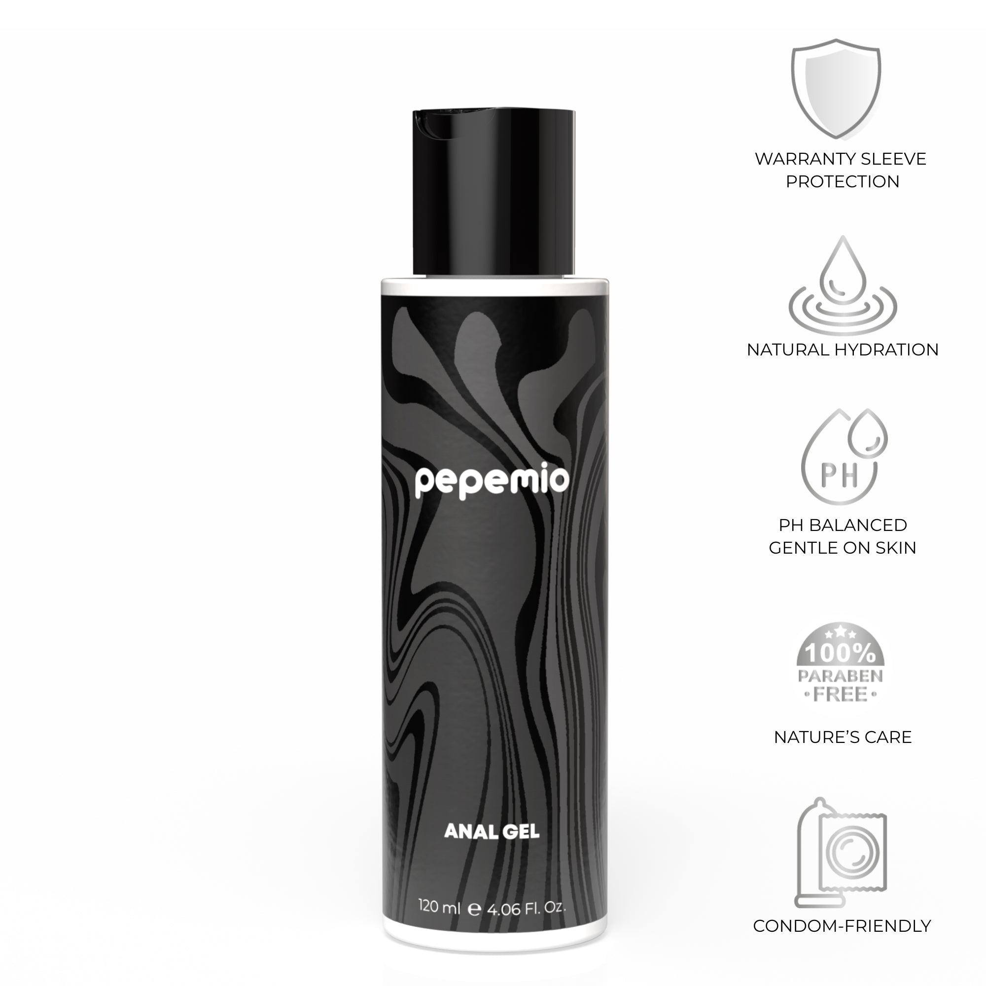 lubrificante anale 120ml pepemio