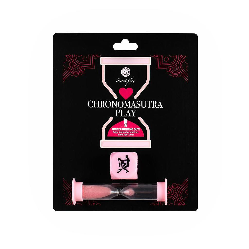 clessidra e dado sexy chronomasutra play straight secret play confezione