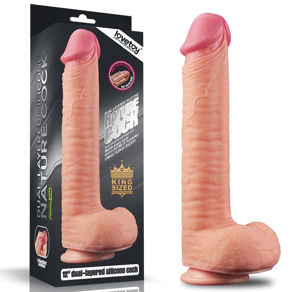 dildo realistico big trouble lovetoy scatola