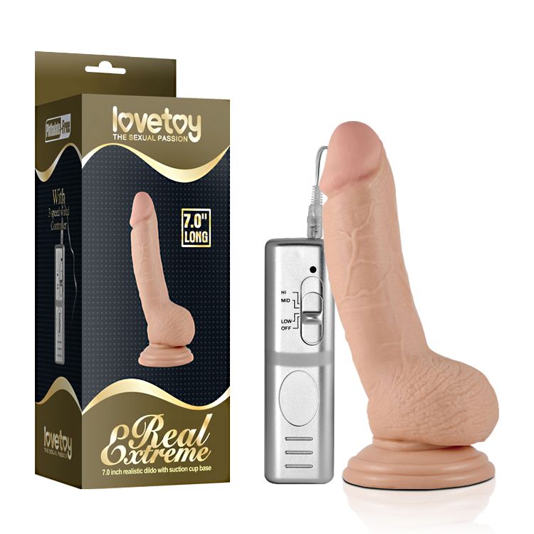 dildo vibe real extreme lovetoy scatola