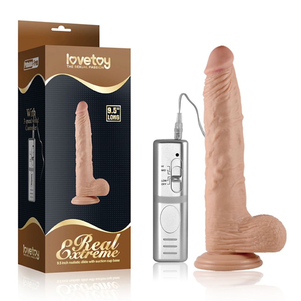 dildo vibe real extreme xl lovetoy scatola